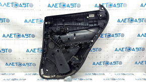 Door trim card rear left Mazda CX-30 20- rag dark blue, scratches