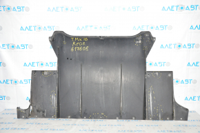 Tesla Model X rear bumper guard 16-21 tears, scuffs, scratches