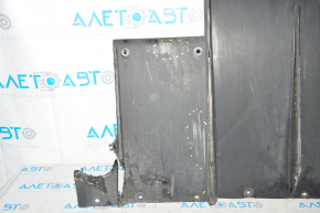 Tesla Model X rear bumper guard 16-21 tears, scuffs, scratches