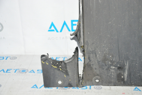 Tesla Model X rear bumper guard 16-21 tears, scuffs, scratches