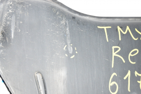Tesla Model X rear bumper guard 16-21 tears, scuffs, scratches