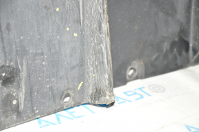 Tesla Model X rear bumper guard 16-21 tears, scuffs, scratches