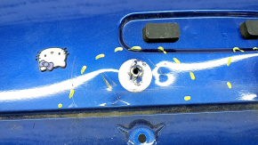 Trunk lid Kia Forte 19-21 4d blue B2R, dents