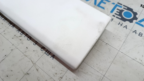 Tesla Model S 21 Front Panel Trim Kit - White Leather, Cleanable