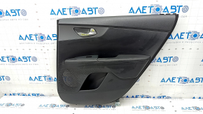 Door trim card rear right Kia Forte 19-21 4d black, gray, insert, scratches