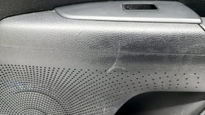 Door trim card rear right Kia Forte 19-21 4d black, gray, insert, scratches