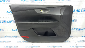 Door trim card front left Kia Forte 19-21 black, gray, insert, scratches