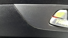 Door trim card front left Kia Forte 19-21 black, gray, insert, scratches