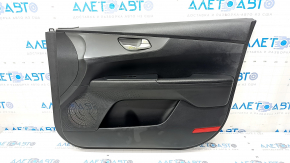 Door trim card front right Kia Forte 19-21 black, gray, insert, scratches, broken fastening