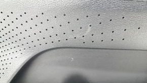 Door trim card front right Kia Forte 19-21 black, gray, insert, scratches, broken fastening