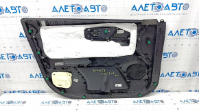 Door trim card front right Kia Forte 19-21 black, gray, insert, scratches, broken fastening