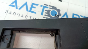 Kia Forte 19-21 4d trunk lid number plate light with reflector for camera without keyless, scratch