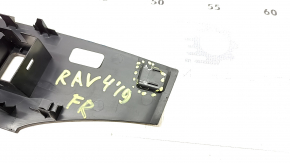 Front right window lift control trim Toyota Rav4 19 - broken mount