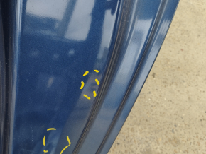 Quarter wing rear left Ford Fusion mk5 13-20 blue, on body, bumps