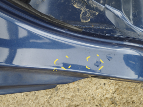 Quarter wing rear right Ford Fusion mk5 13-20 blue, on the body, bumps