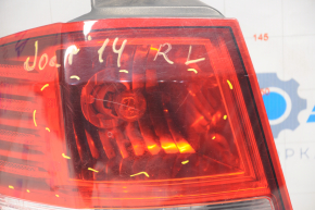 Light outer wing left Dodge Journey 11- lamp, scratches, cracks