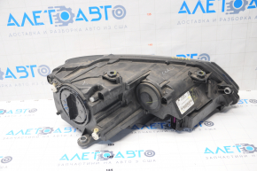 Headlight front left VW Jetta 11-16 bare USA halogen, scratches