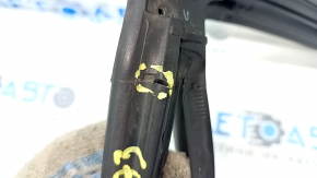 The door seal of the rear left Kia Forte 19-24 4d is torn