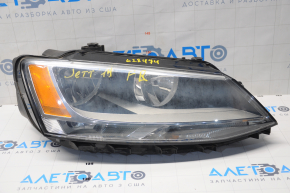 Headlight front right VW Jetta 11-16 naked USA halogen