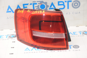 Light outer wing left VW Jetta 15-18 USA halogen, light