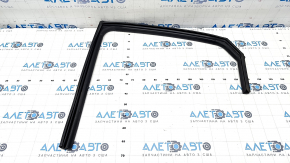 Rear left door glass seal Kia Forte 19-24 4d