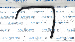 Rear left door glass seal Kia Forte 19-24 4d