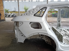 Quarter wing rear right Volkswagen ID.4 21-23 white LS9R, on the body, bump