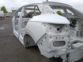 Quarter wing rear left Volkswagen ID.4 21-23 white LS9R, on the body, bump