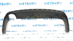 Kia Forte 19-21 4d rear bumper lip gloss black, broken mount, deep scratches