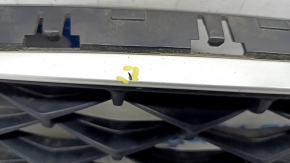 Radiator grill grill Kia Forte 19-21 gray moldings, broken molding mounts, bumps on moldings