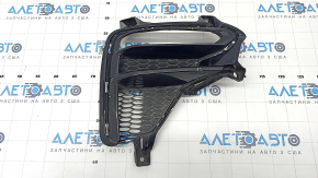 Front bumper grille right Kia Forte 19-21 gloss, pokes