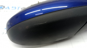 Side mirror right Kia Forte 19-24 blue, 3 pins, worn