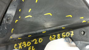 Front left mudguard front part Mazda CX-30 20 - worn, broken