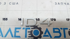 Emblem inscription ID.4 trunk door Volkswagen ID.4 21-23 is broken