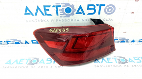 Light outer wing left Kia Forte 19-24 4d halogen