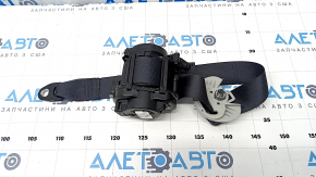 Passenger seat belt Kia Forte 19-24 black, dry cleanable