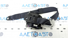 Passenger seat belt Kia Forte 19-24 black, dry cleanable