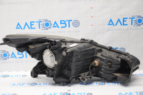 Front left headlight complete Infiniti QX60 16-18 rest, xenon, sand, varnish peeled off