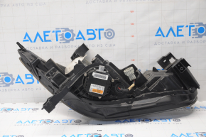 Front left headlight complete Infiniti QX60 16-18 rest, xenon, sand, varnish peeled off