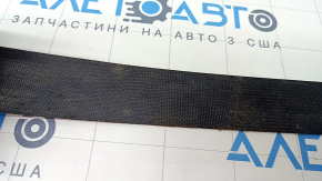 Passenger seat belt Kia Forte 19-24 black, dry cleanable