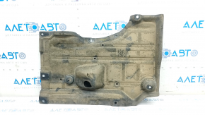 Rear left underbody protection Mazda CX-30 20 - worn, tears