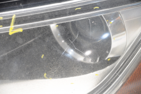 Front left headlight complete Audi Q5 8R 13-17 rest xenon, scratches, for polishing
