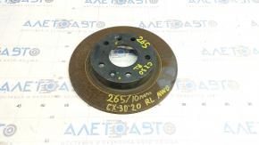 Rear left brake disc Mazda CX-30 20-265/10mm AWD