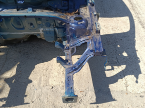 Front left quarter Kia Forte 19-24 on the body, blue