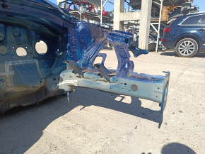 Front left quarter Kia Forte 19-24 on the body, blue