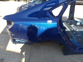 Quarter wing rear right Kia Forte 19-24 4d on the body, blue, dented