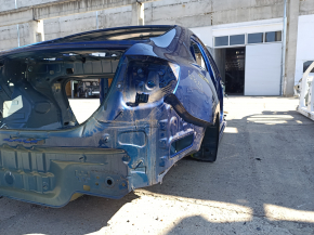 Quarter wing rear right Kia Forte 19-24 4d on the body, blue, dented