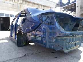 Quarter wing rear left Kia Forte 19-24 4d on the body blue