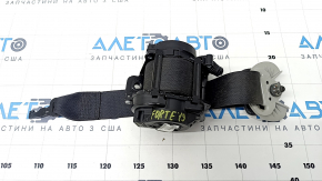 Driver's seat belt Kia Forte 19-24 black, dry cleanable