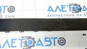 Driver's seat belt Kia Forte 19-24 black, dry cleanable